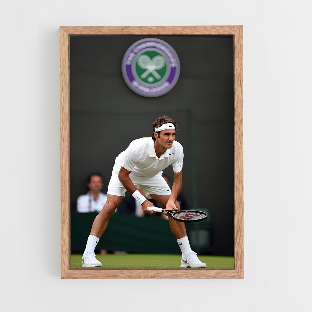 Poster Le Maestro du Court – affiche Tennis (vue 4)